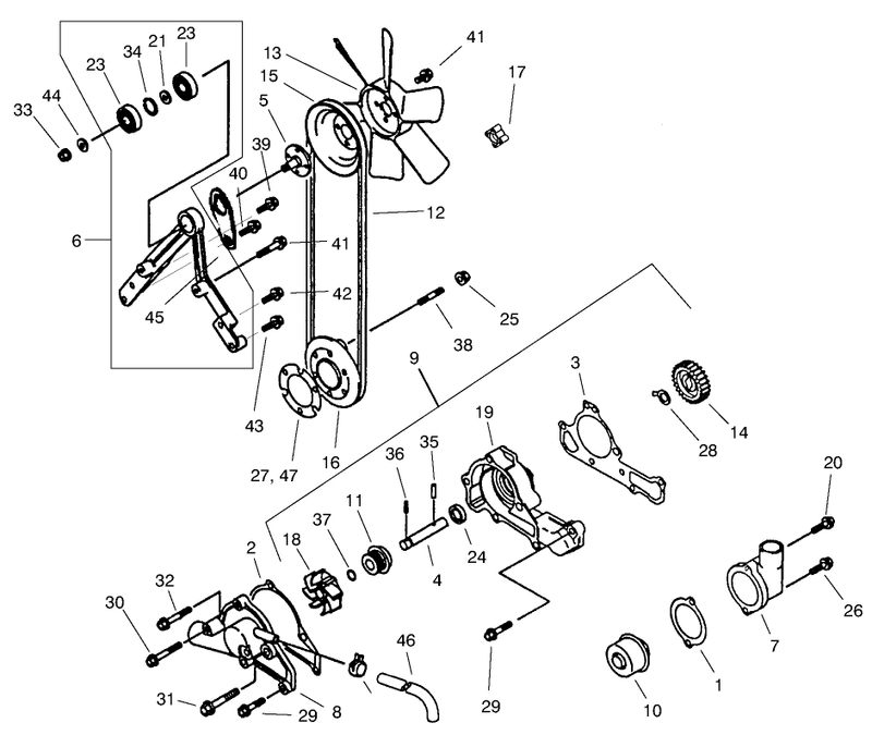 Water Pump Assembly