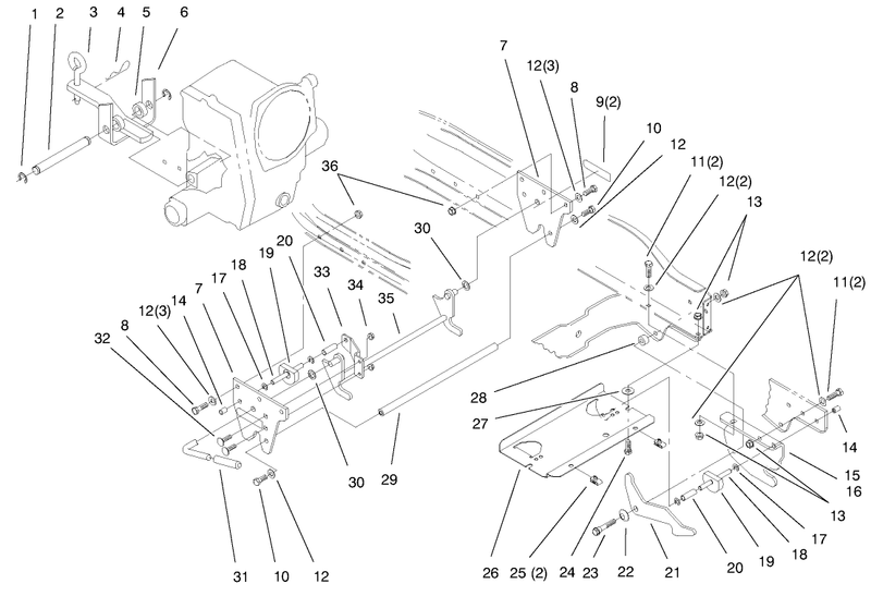 Attach A Matic and Hitch Assembly