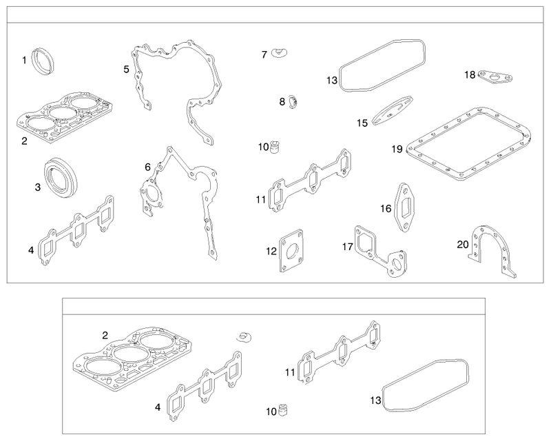 Engine Assembly serial No 99000001 and Upmodel 73552 Engine Assembly serial No 99001001 and Upmodel 73590