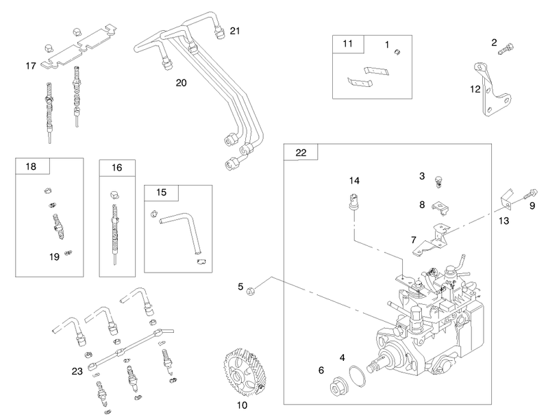 Engine Assembly serial No 99000001 and Upmodel 73552 Engine Assembly serial No 99001001 and Upmodel 73590