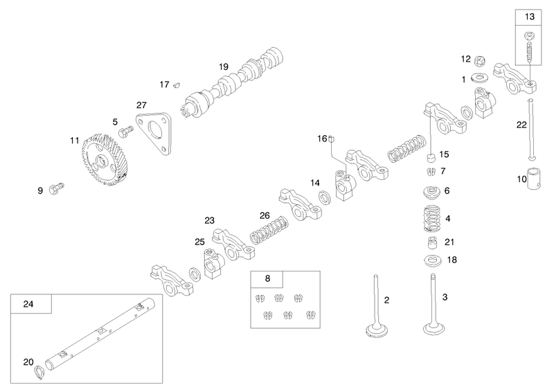 Engine Assembly serial No 99000001 and Upmodel 73552 Engine Assembly serial No 99001001 and Upmodel 73590