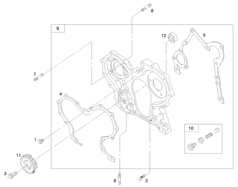 Engine Assembly serial No 99000001 and Upmodel 73552 Engine Assembly serial No 99001001 and Upmodel 73590