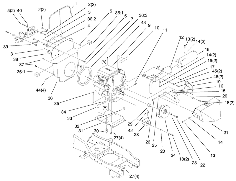 Air Cooled Engine Assembly
