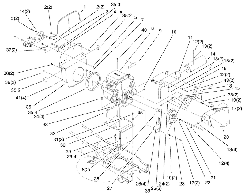 Air Cooled Engine Assembly