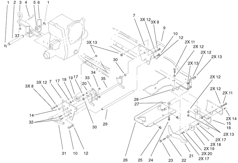 Attach A Matic and Hitch Assembly