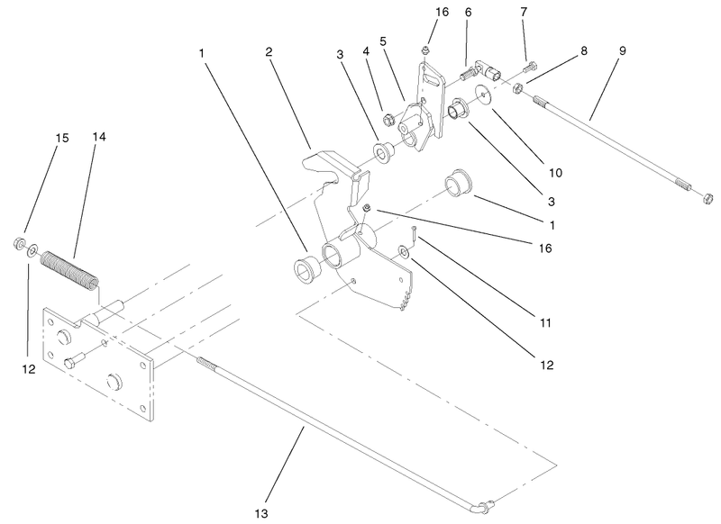 Parking Brake Lower Assembly