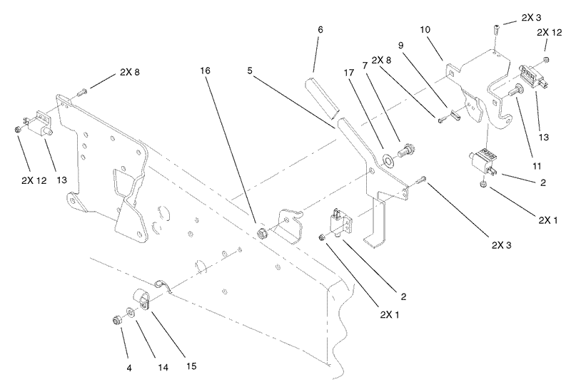 Parking Brake Upper Assembly