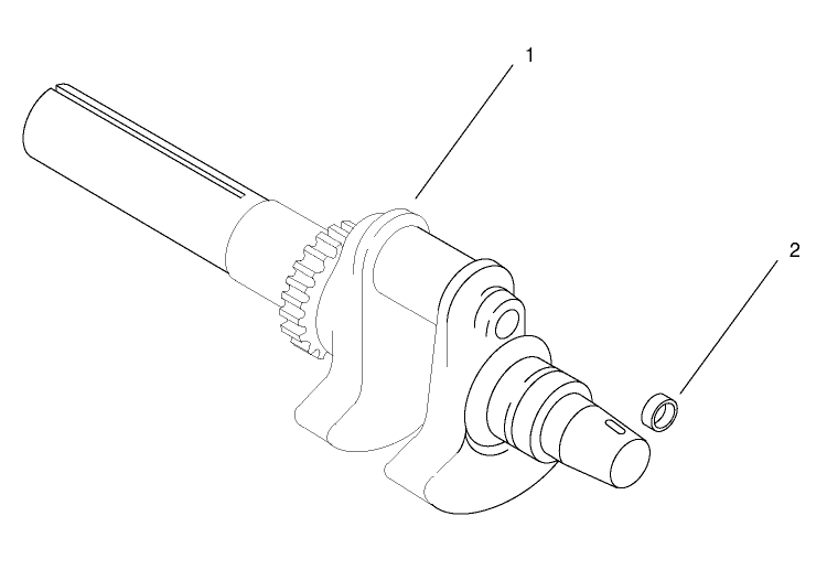Group 1 Crankshaft model 73471 Only