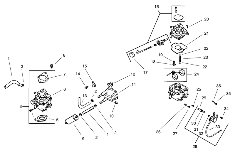 Group 8 Fuel System model 73471 Only