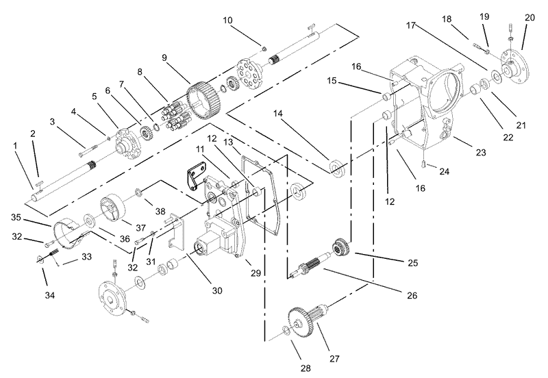 Hydro Transaxle Assembly