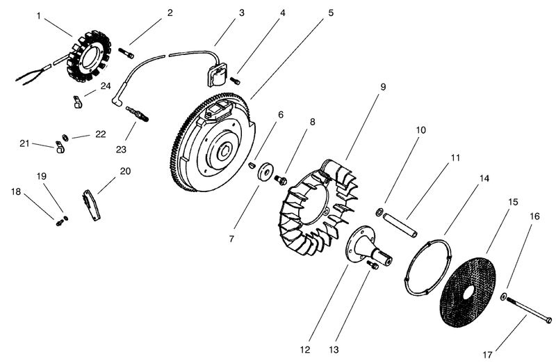 Group 5 Ignitionelectrical model 73542 and 73570