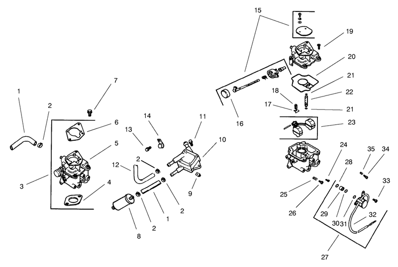 Group 8 Fuel System model 73542 and 73570