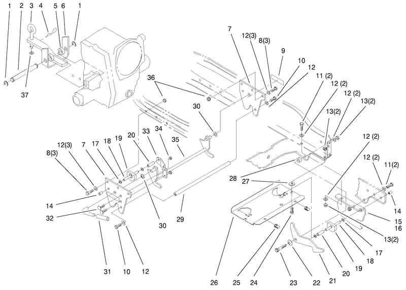 Attach A Matic and Hitch Assembly