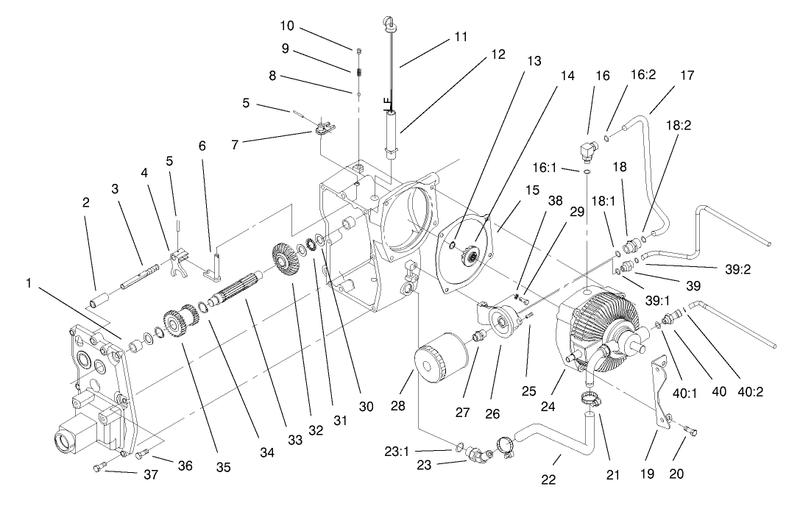 Hydro Transaxle Assembly