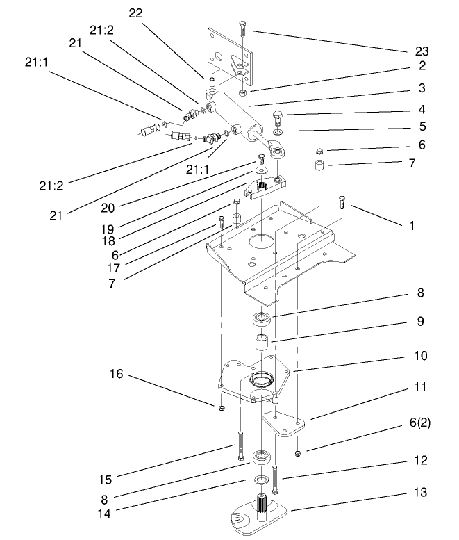 Lower Manual Steering Assembly