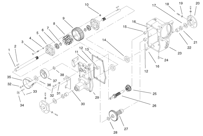 Hydro Transaxle Assembly
