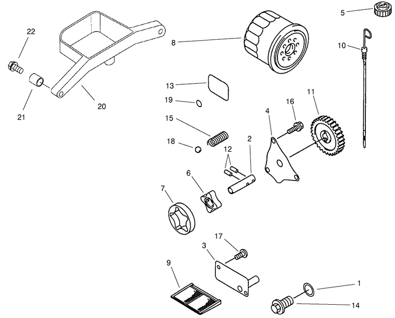 Oil Pump and Filter Assembly