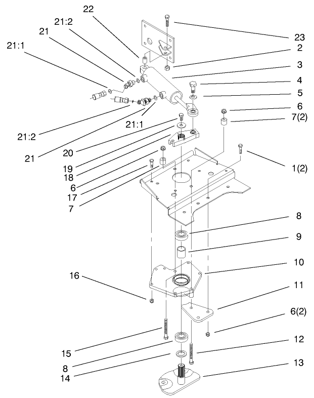 Lower Power Steering Assembly