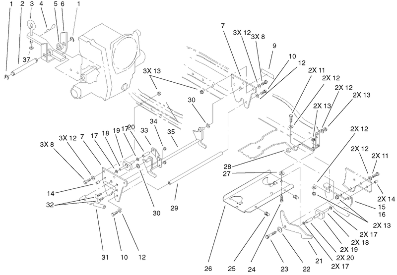 Attach A Matic and Hitch Assembly