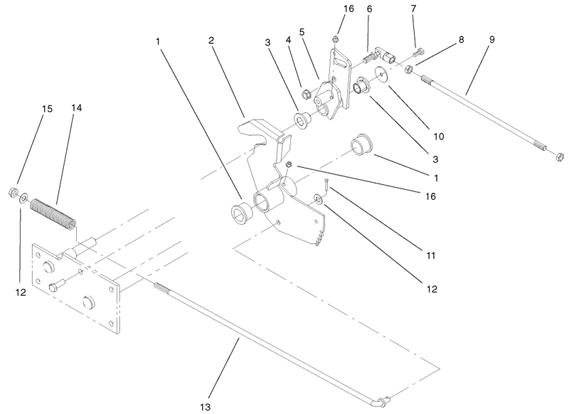 Parking Brake Lower Assembly