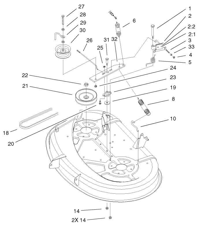 Hydro Lift Upper Assembly