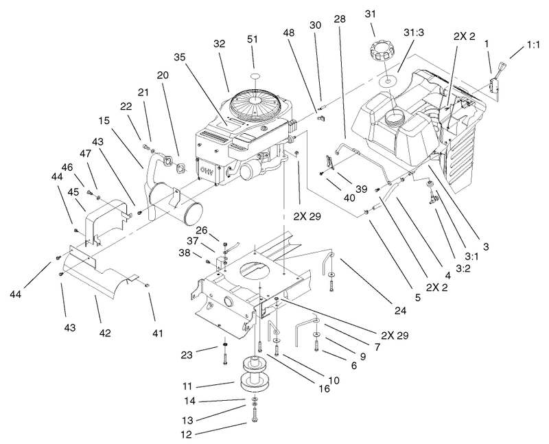 Hydro Transaxle Assembly