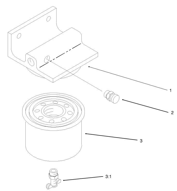 Separator FilterWater Assembly No 63 7650