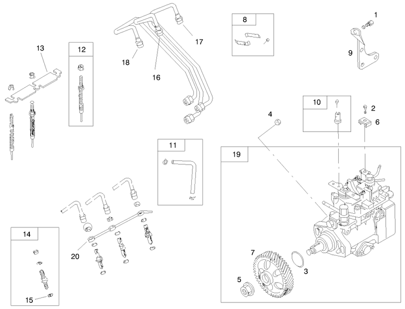 Engine Assembly serial No 99000001 9900130model 73590