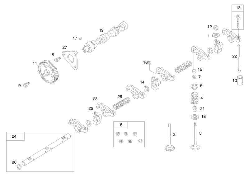 Engine Assembly serial No 99000001 9900130model 73590