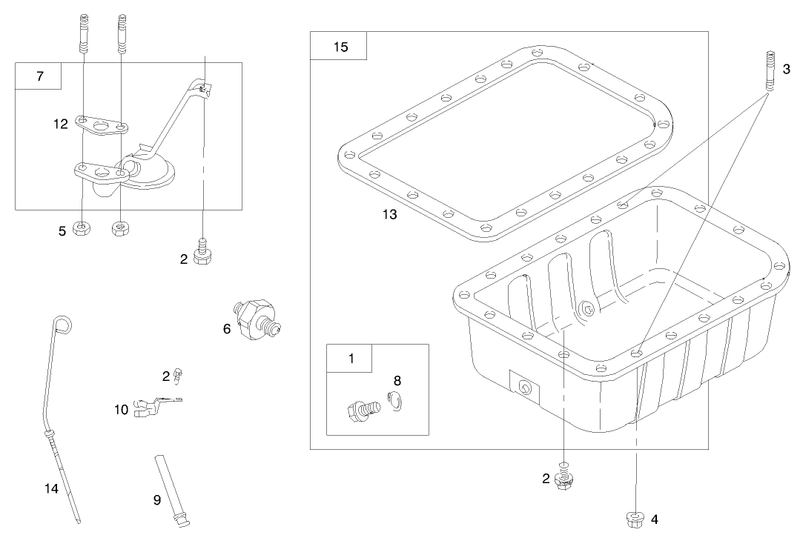 Engine Assembly serial No 99000001 9900130model 73590