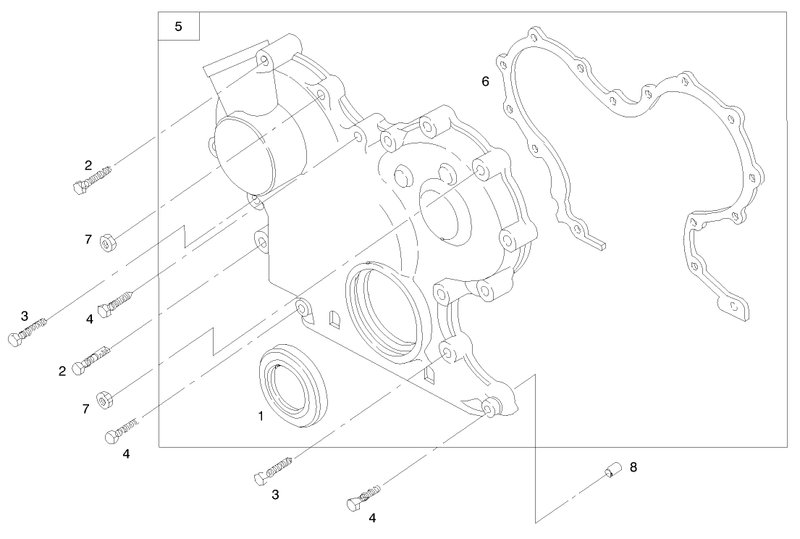 Engine Assembly serial No 99000001 9900130model 73590