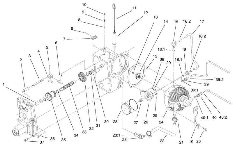 Hydro Transaxle Assembly