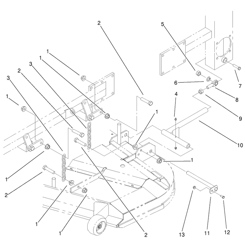 Frame and Deck Assembly
