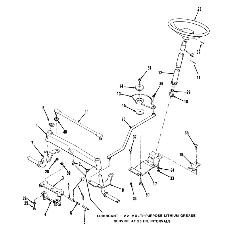 Front Axle & Steering Assembly