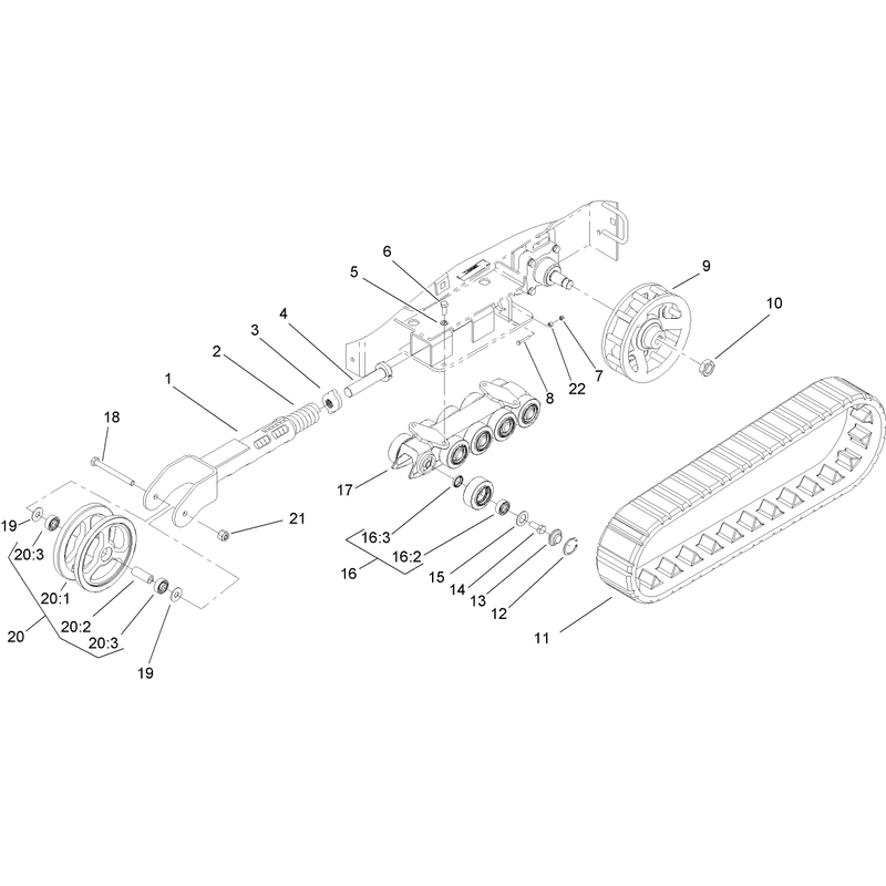 Track and Traction Assembly