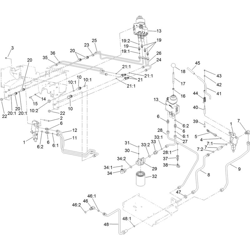 Main Hydraulic Assembly
