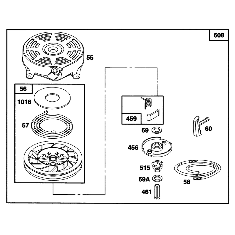 Engine Briggs and Stratton Model 12a802-0611-01