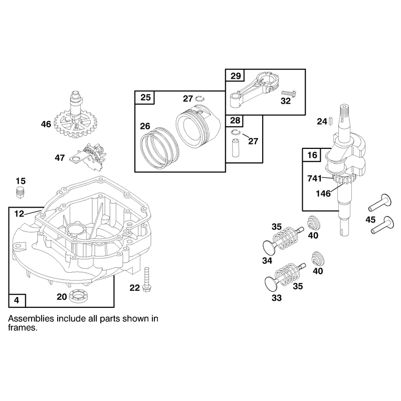 Engine Briggs and Stratton Model 12f802-1750-E1