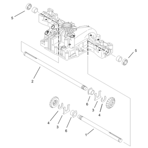 Axle Shaft Assembly Transmission Assembly No 104-2889