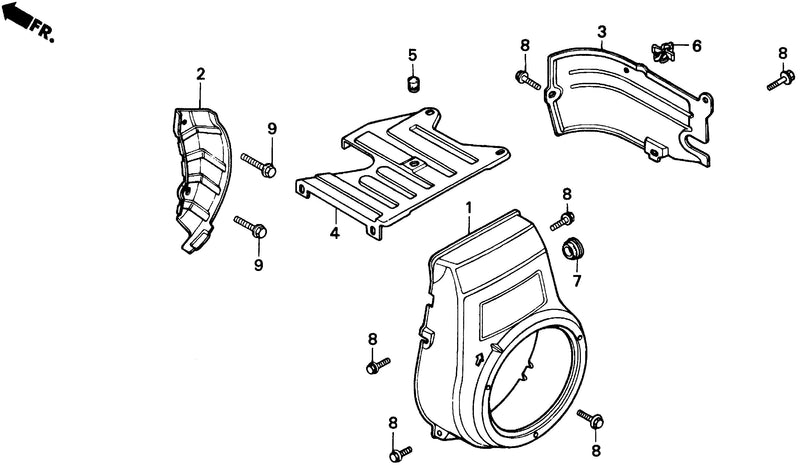 HS70    FAN COVER
