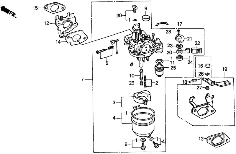 HS80    CARBURETOR