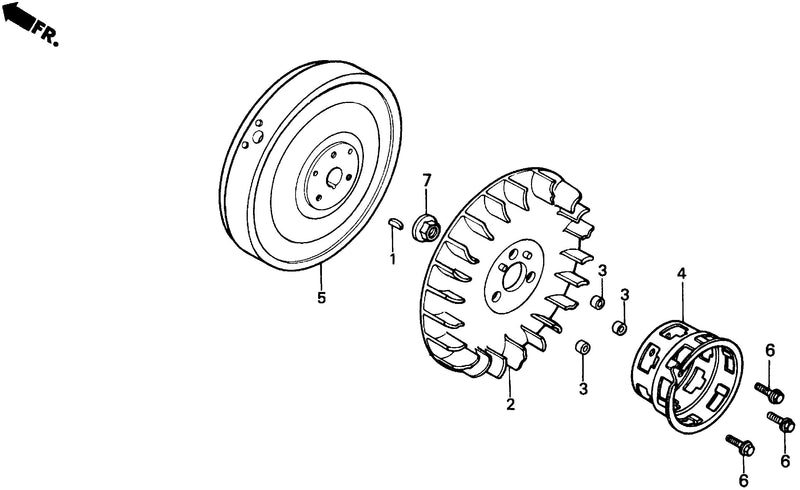 HS70    FLYWHEEL