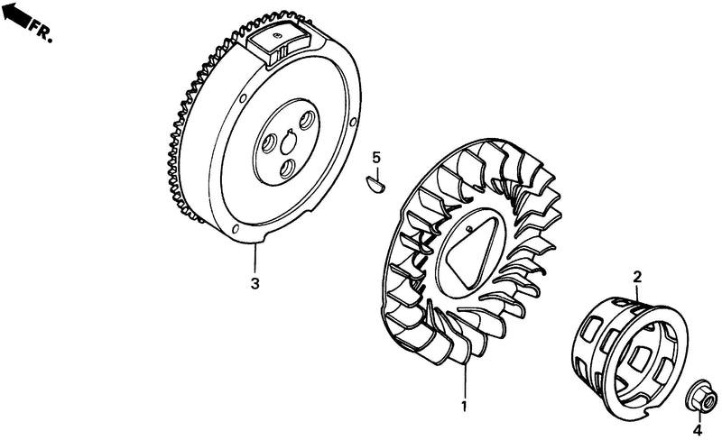 HS80    FLYWHEEL