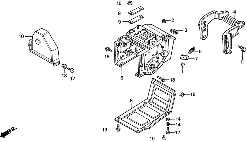 ENGINE BED