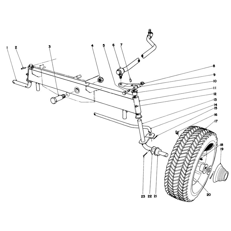 905 And 910 Front Axle Assembly