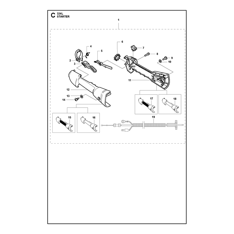 HANDLE AND CONTROLS