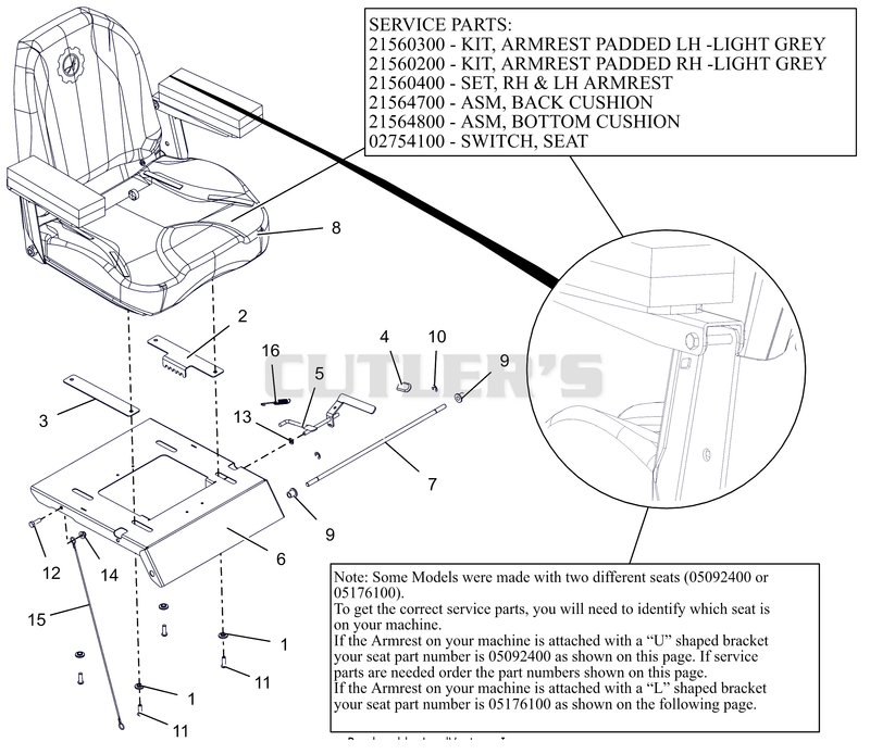 Seat (05092400)