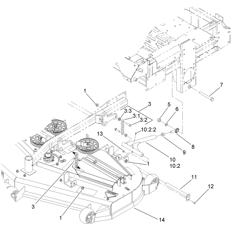 Deck Connection Assembly