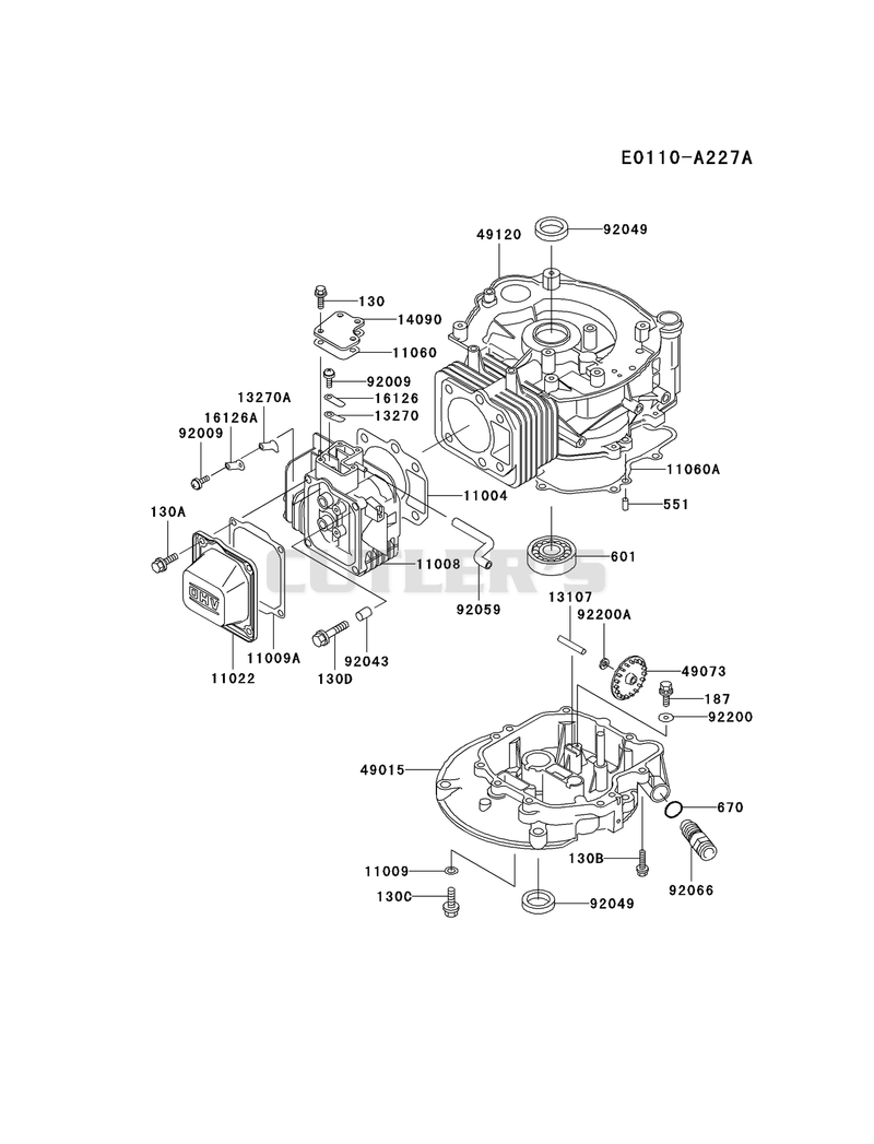 CYLINDER/CRANKCASE