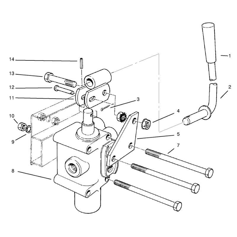 Valve and Lever Assembly